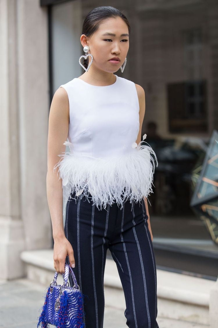 Trisha Feather Top