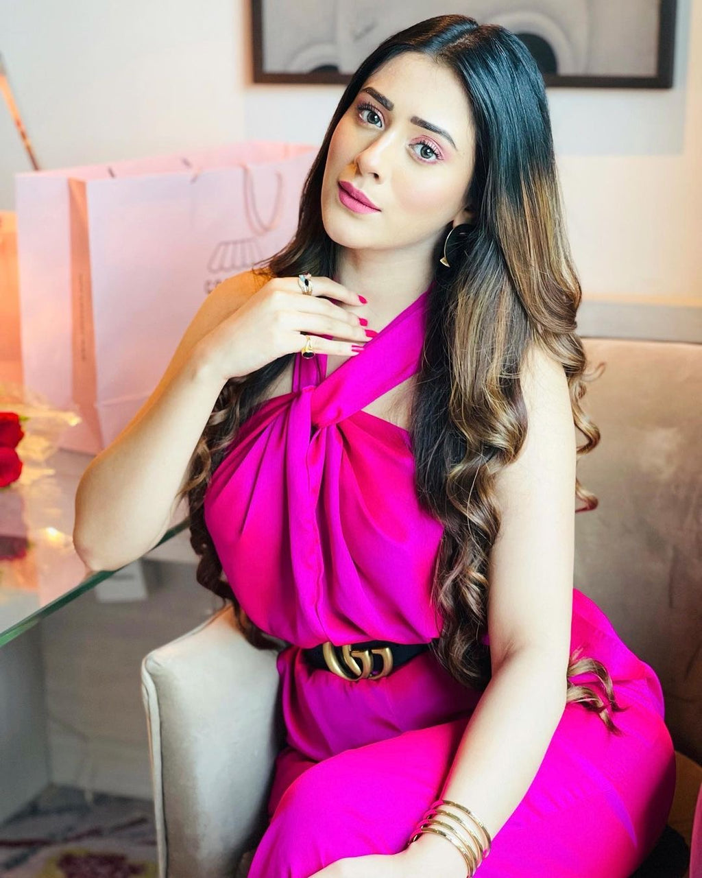 I'm Too Hot For This Co-Ord in Hot Pink