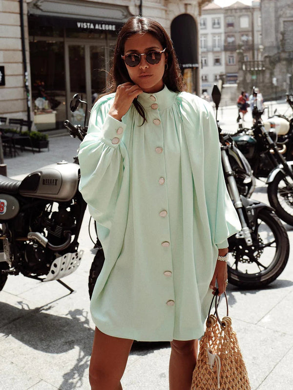 Mint Shirt Dress