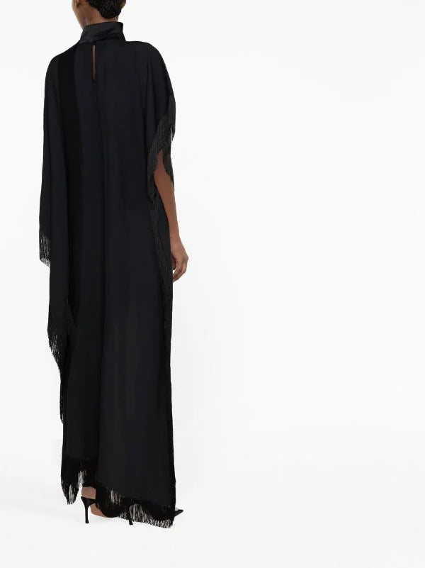 Gabrielle High Low Fringe Dress