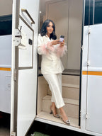 Pernia Co-Ord in White