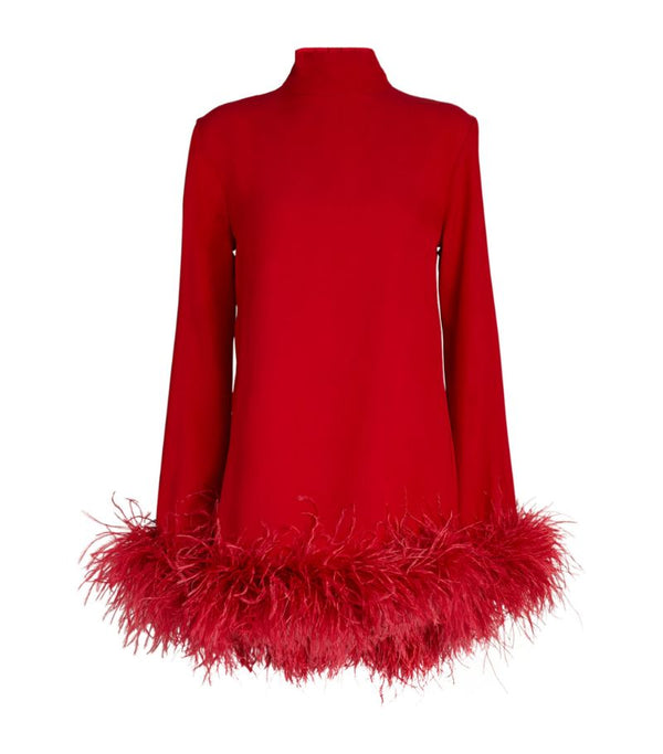 Georgia Sultry Feathered Dress