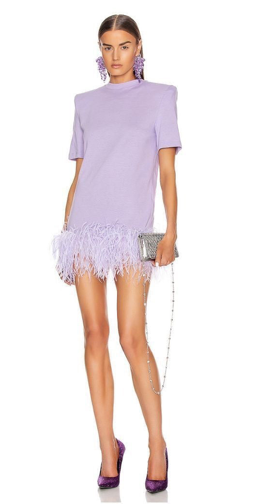 Color me furry Lilac dress