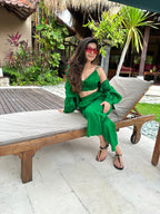 Alaaya Co-ord in Green
