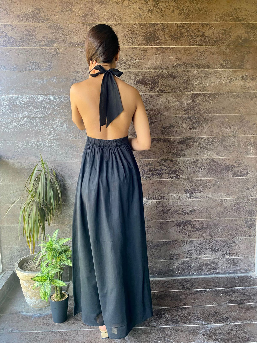 Noir Maxi Dress