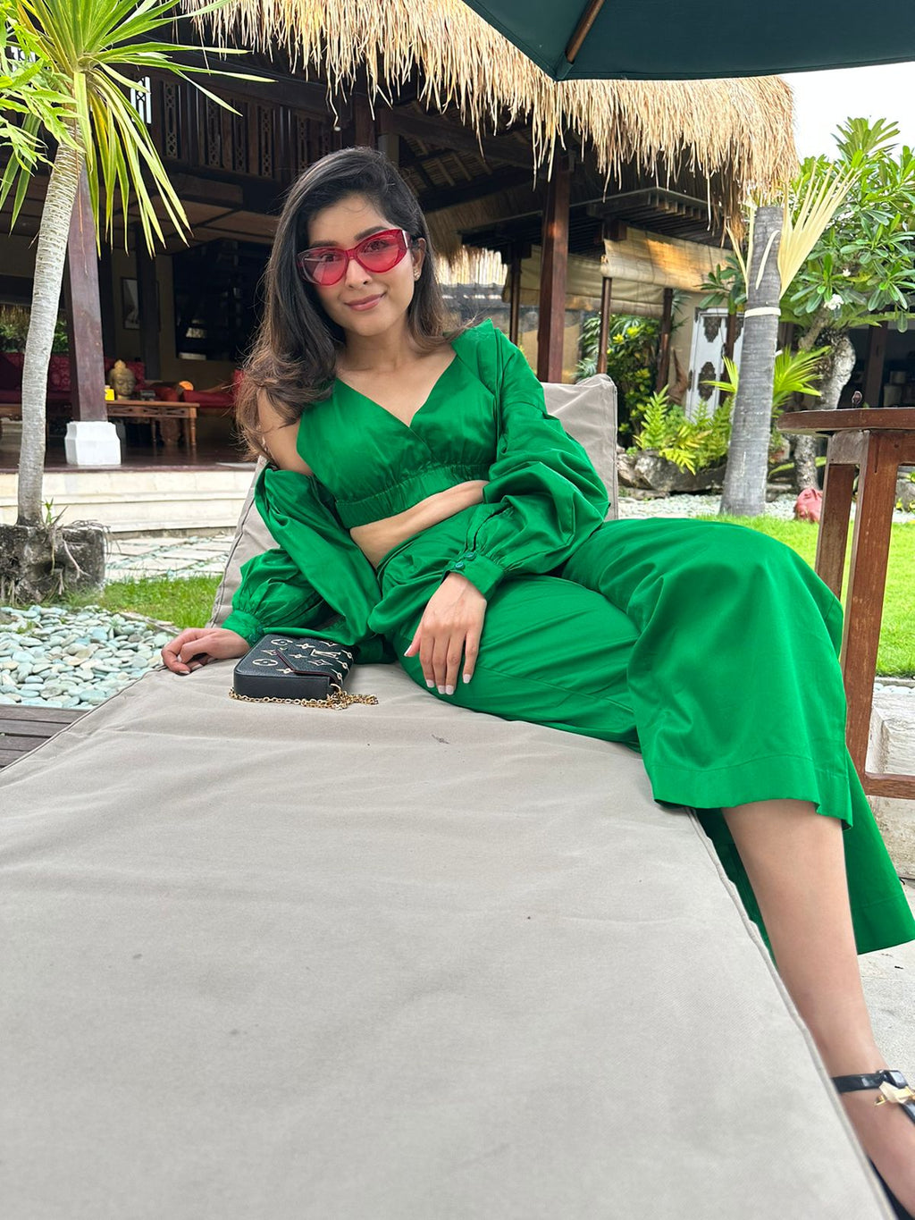 Alaaya Co-ord in Green