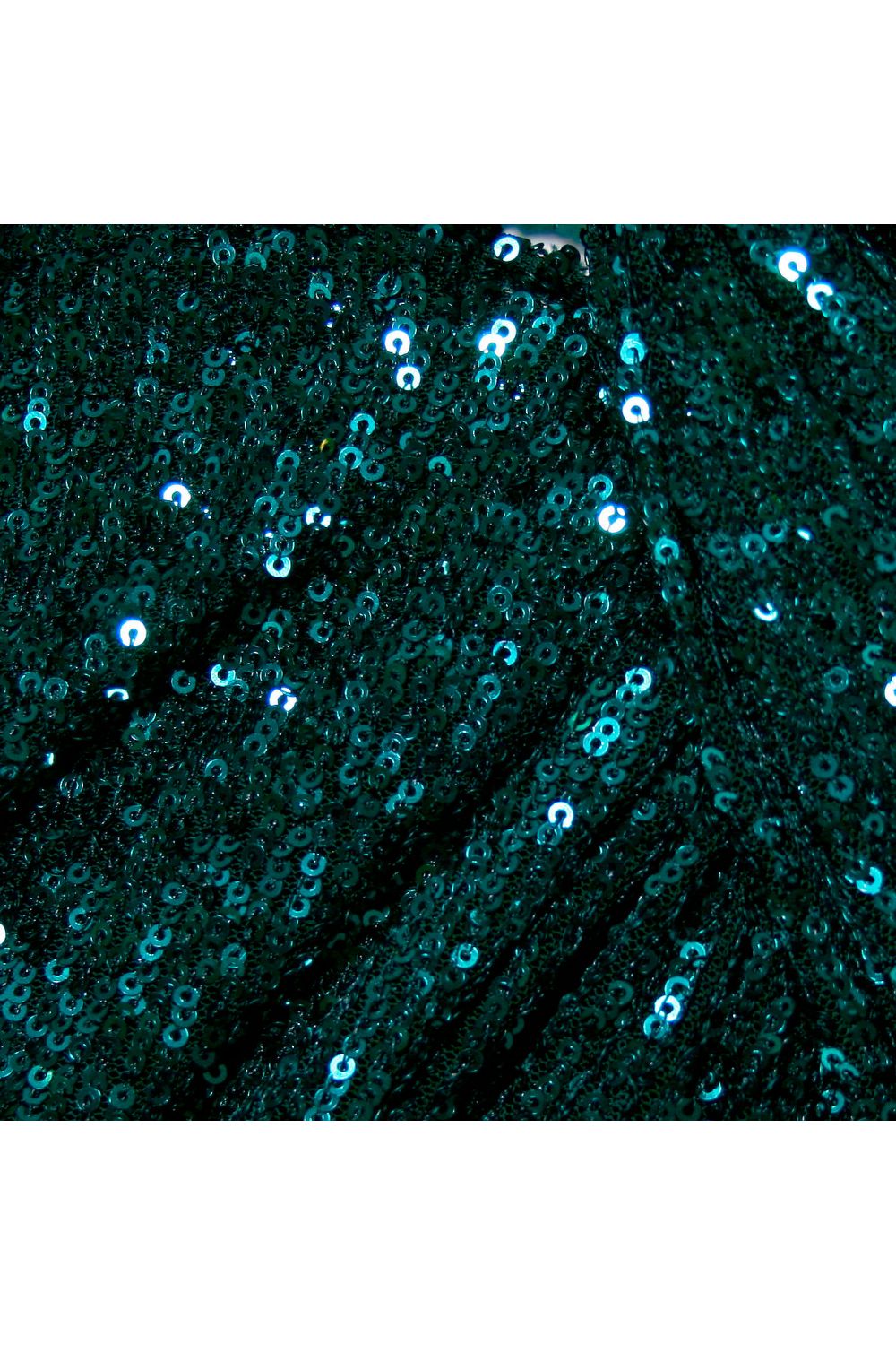 Delailah Bottle Green Sequin Dress